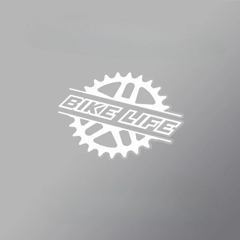 Decalcomania in vinile impermeabile Bike Life 