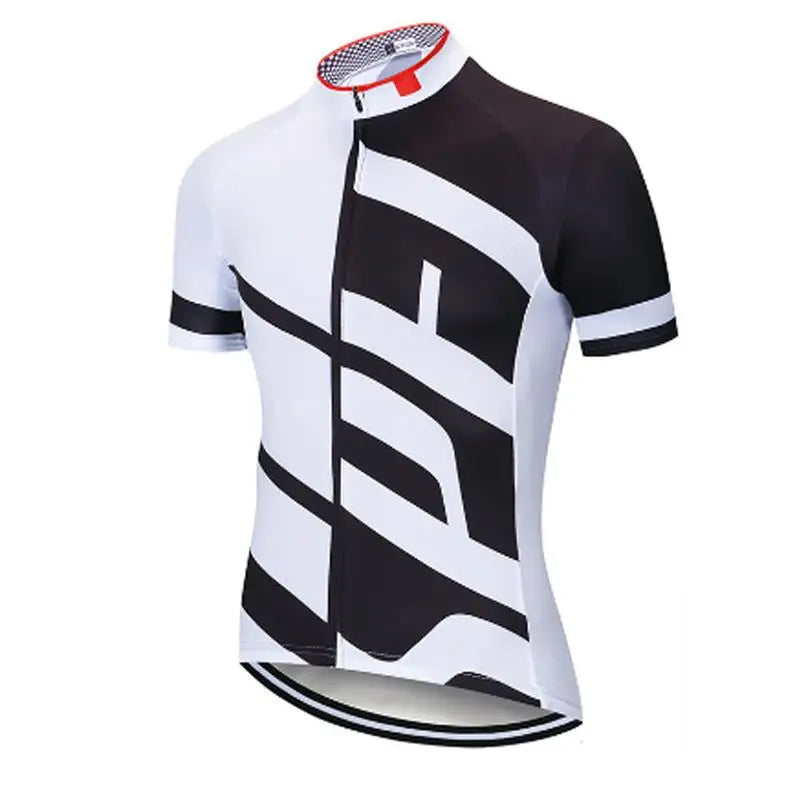 Team Summer Cycling Jersey – Men's Breathable Short Sleeve