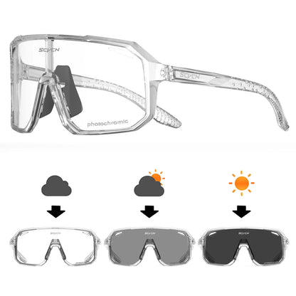 Photochromic Cycling Glasses