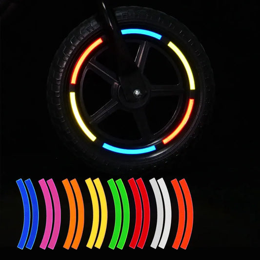 Bicycle Wheel Rim Reflective Stickers