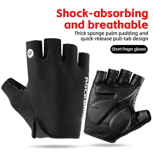 Breathable Half-Finger Cycling Gloves
