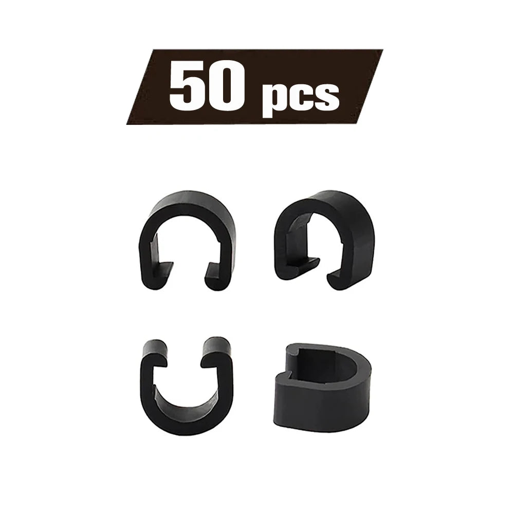 10–100pcs Bike Brake Cable Housing Clip 