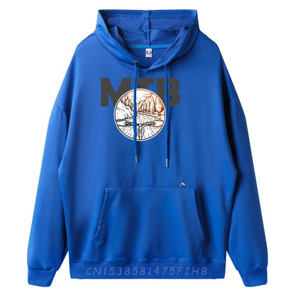 Mountain Bike Graphic Hoodie Man 