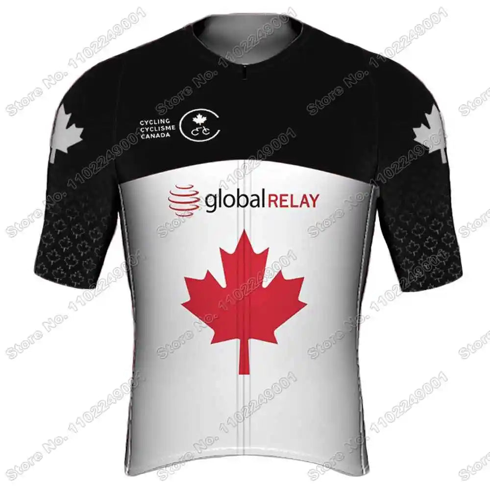 Canada Team Cycling Jersey Long Sleeve 