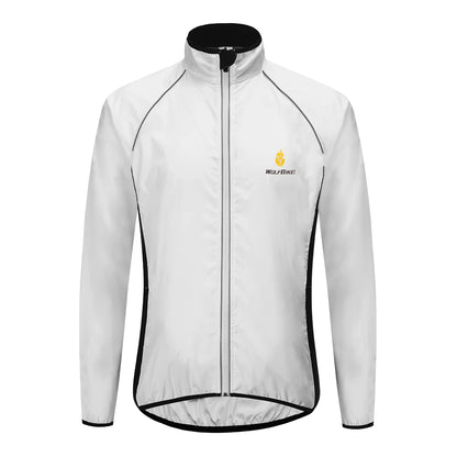Leichte winddichte Fahrradjacke