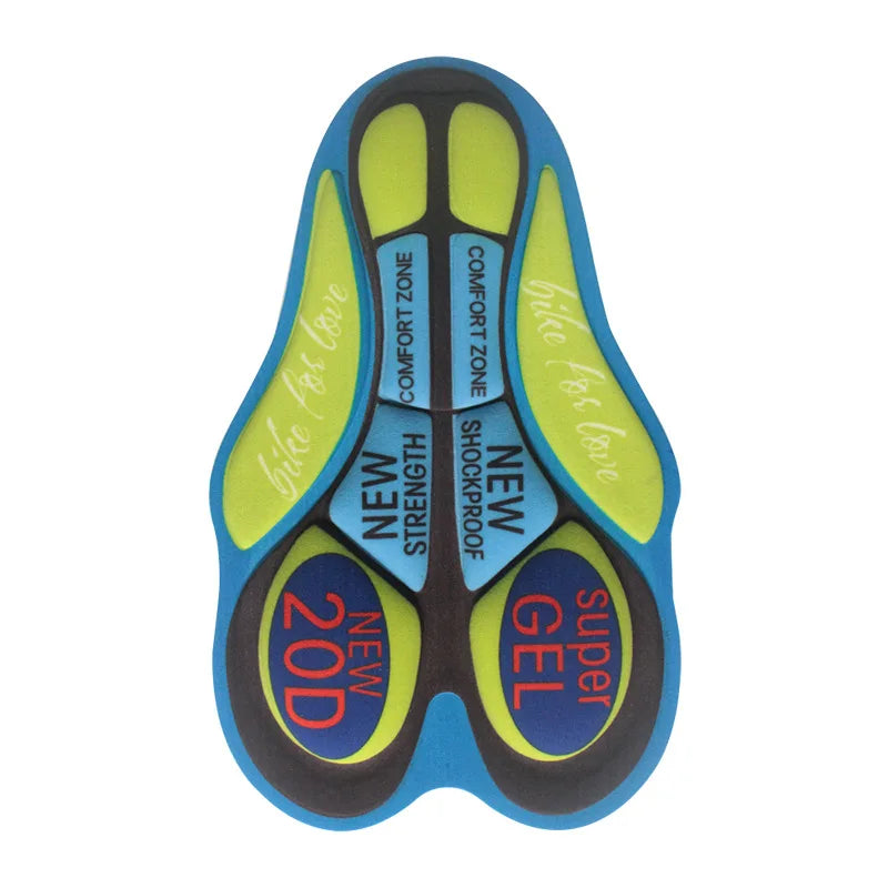 Hommes cyclisme Gel Pad 9D antichoc