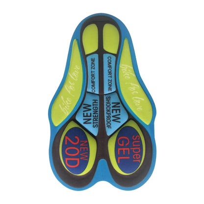 Hommes cyclisme Gel Pad 9D antichoc