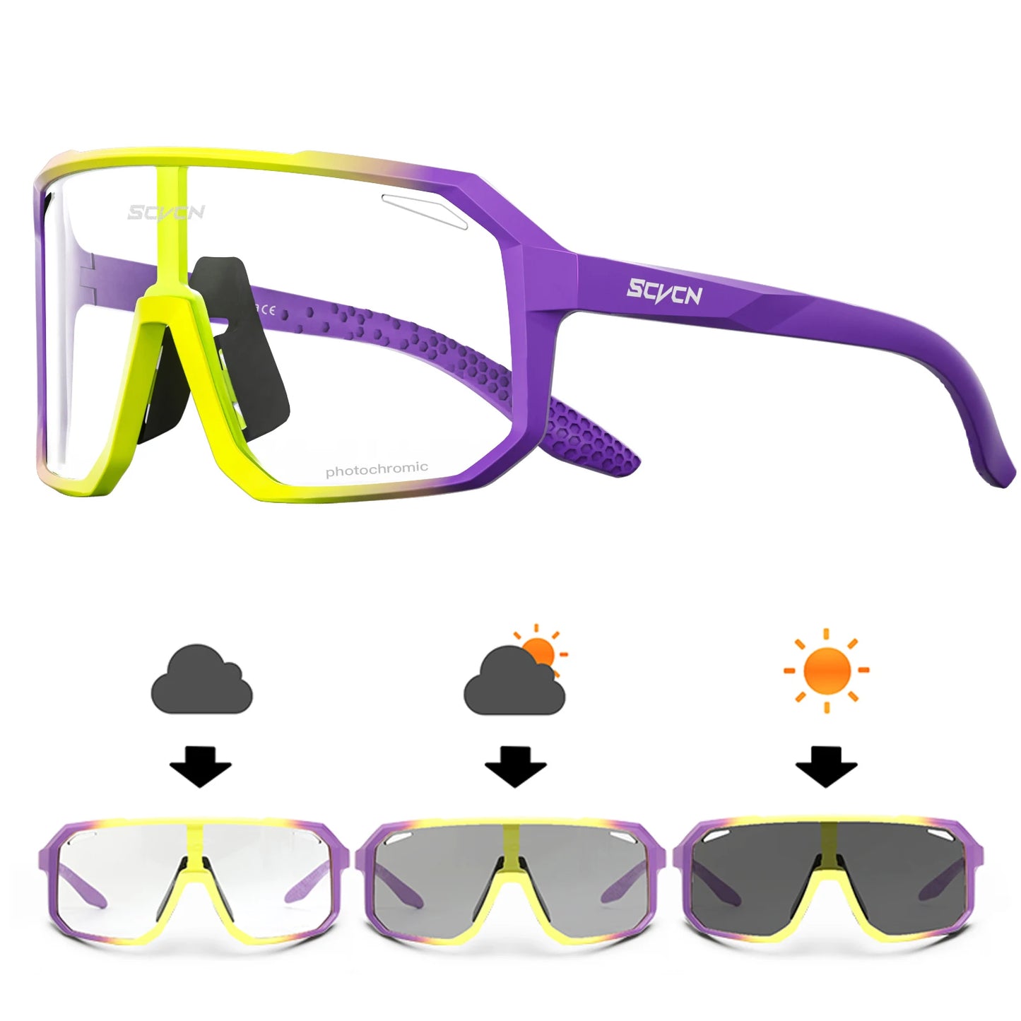 Photochromic Cycling Glasses