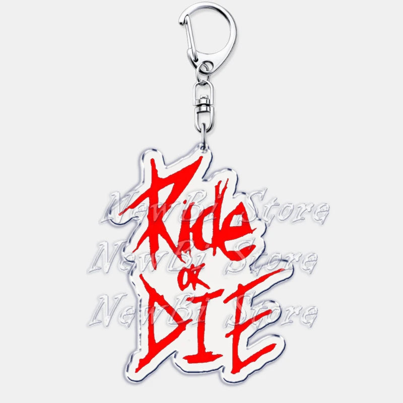 Ride or Die Schlüsselanhänger-Modelle 