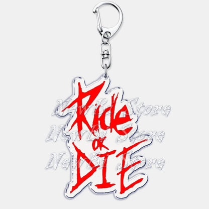 Ride or Die Schlüsselanhänger-Modelle 
