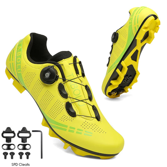 Chaussures de cyclisme VTT avec crampons