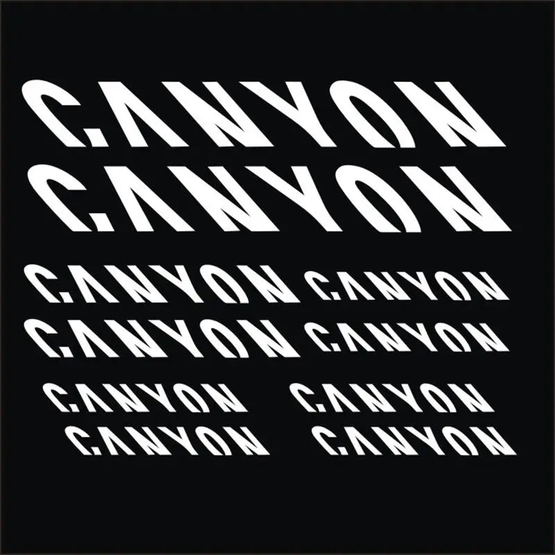 Bicycle Sticker Canyon 