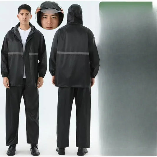 Waterproof Cycling Raincoat Set