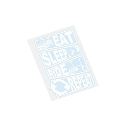 Reflective Waterproof Bicycle Frame Stickers – Top Tube Decals