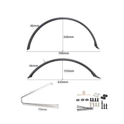 2Pcs Mountain Bike Mud Guards