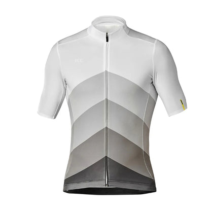 Men’s Cycling Jersey Short Sleeve – Breathable Full Zip Road MTB