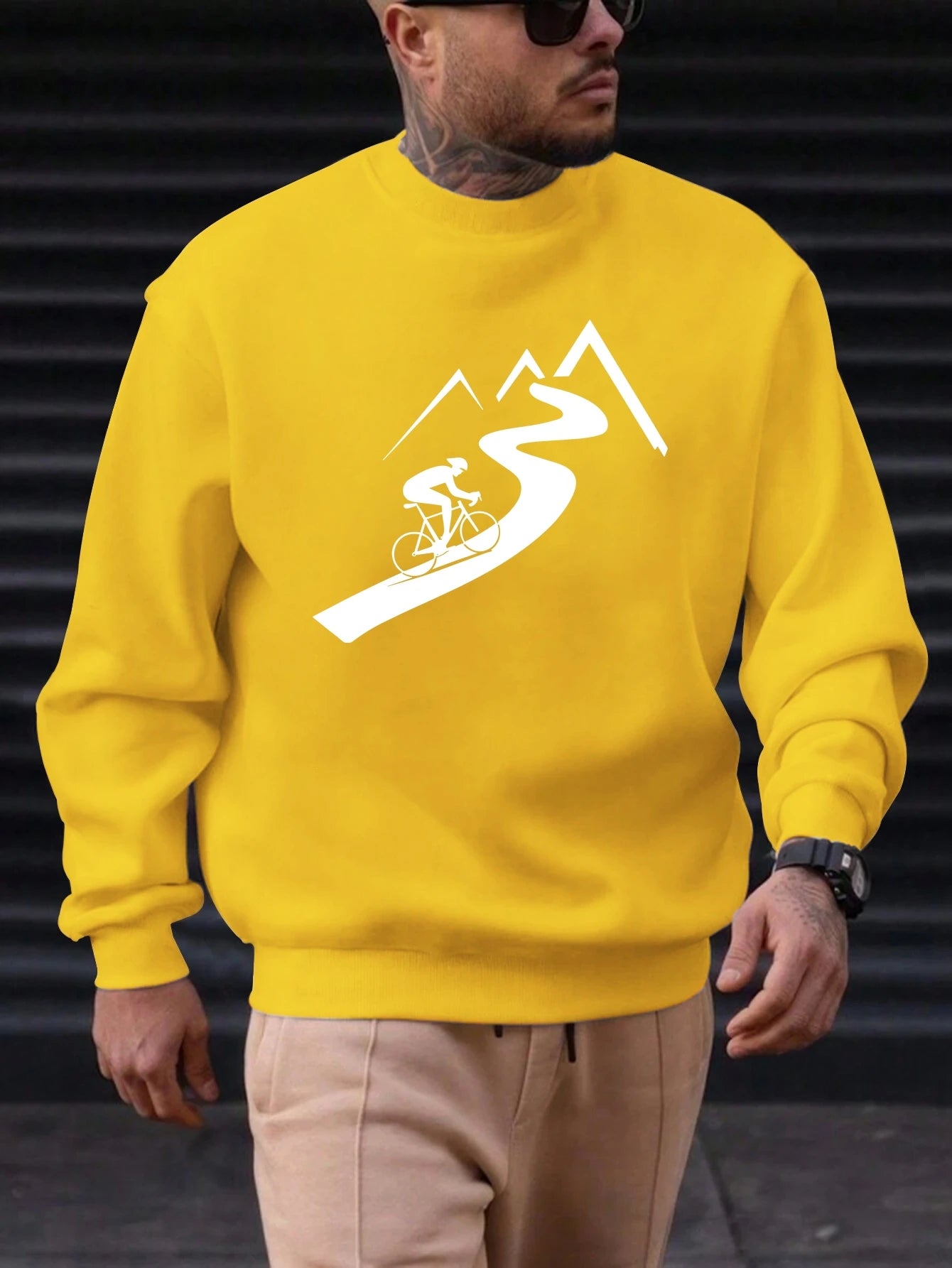 Mountain Road Cycling Sweatshirt
