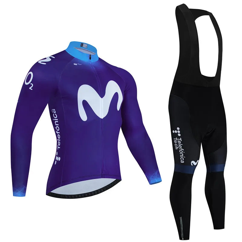 Spain Autumn Cycling Jersey Set 