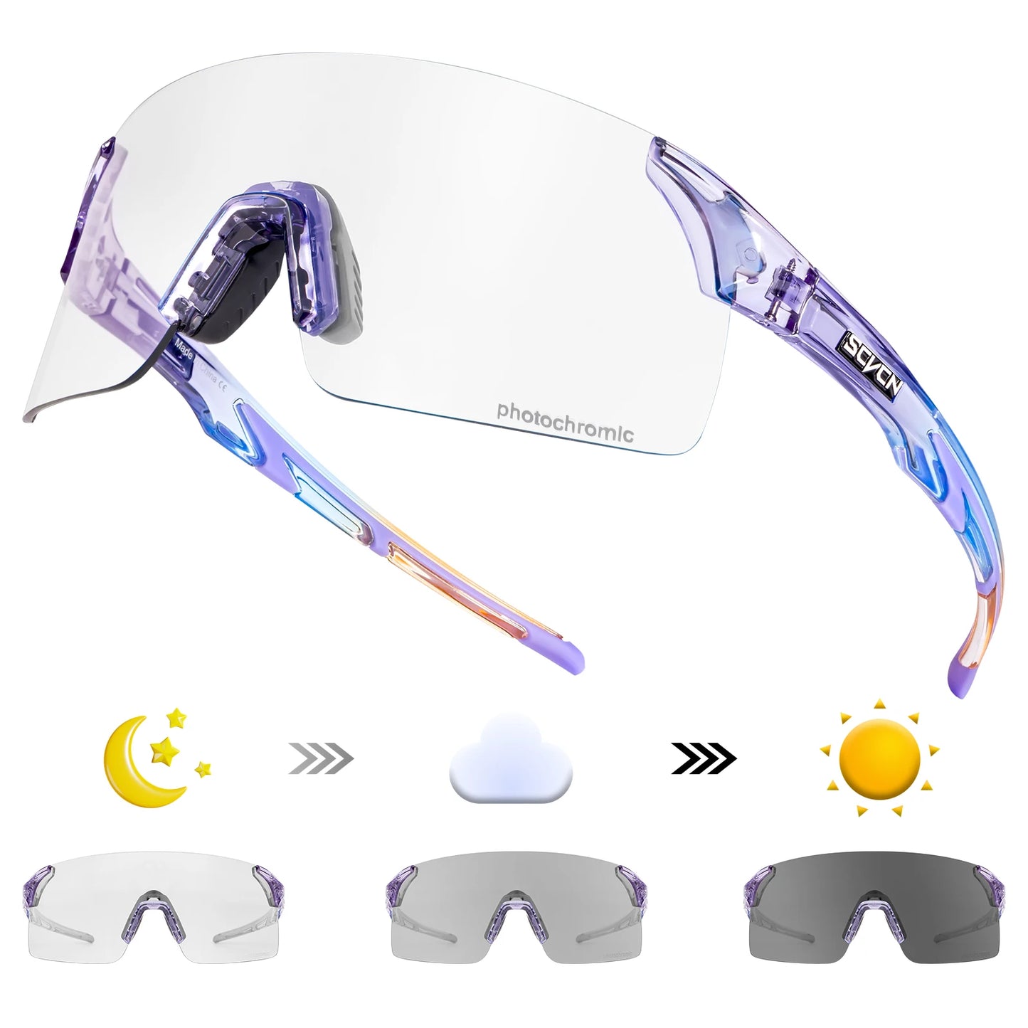 Futuristic Shield Sunglasses