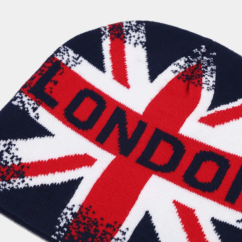 UK Flag Winter Beanies 