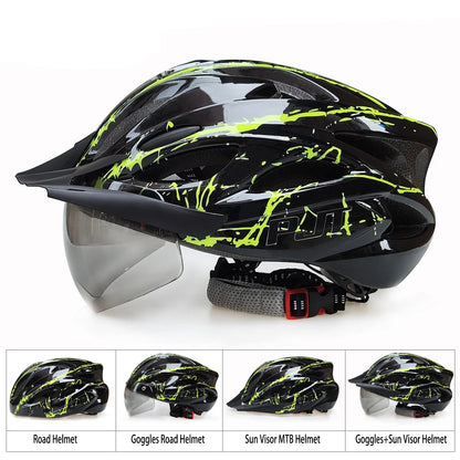 4-in-1 Lightweight Cycling Helmet 