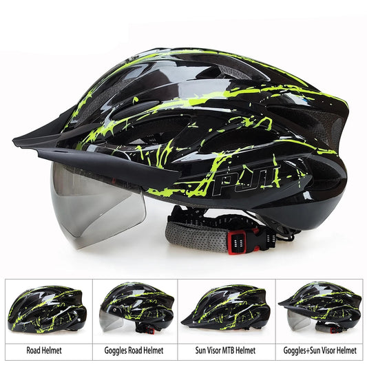 4-in-1 Lightweight Cycling Helmet 