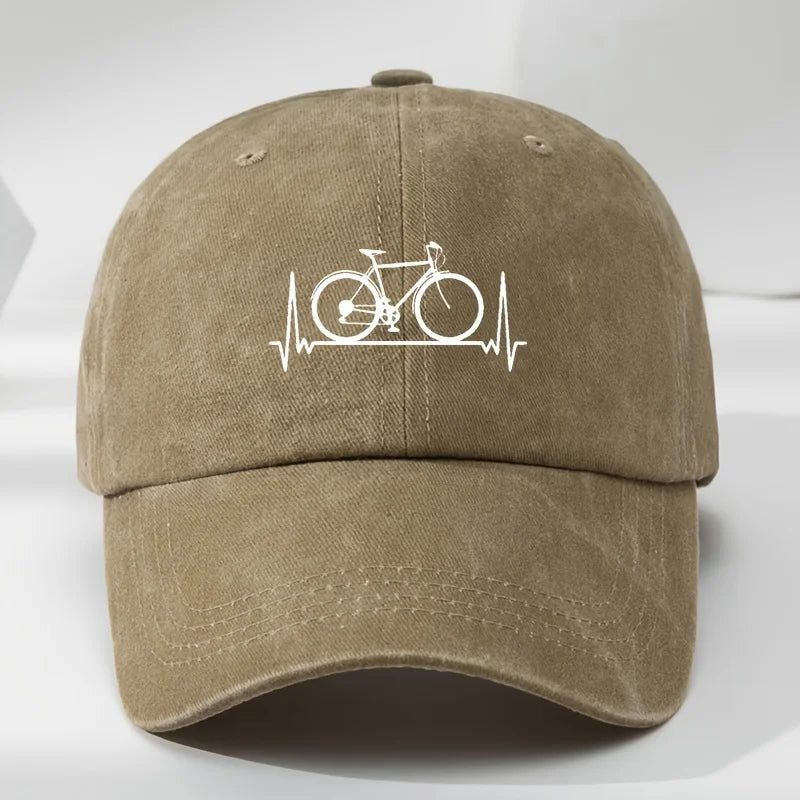 Cappello cardiaco in bicicletta