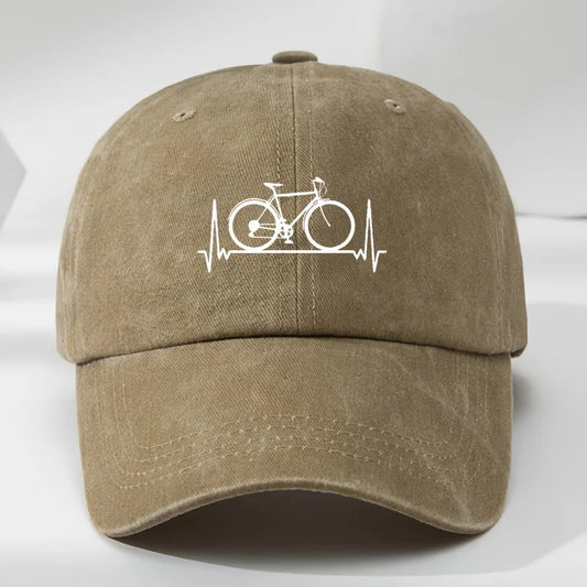 Cappello cardiaco in bicicletta