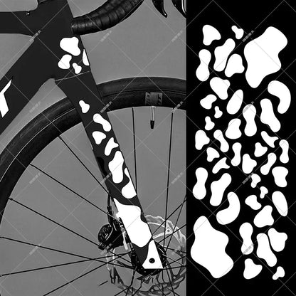 Graffiti Cycling Frame Sticker Set – Reflective & Waterproof