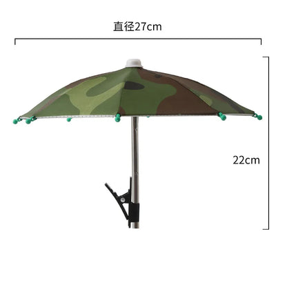 Ombrello parasole per cellulare