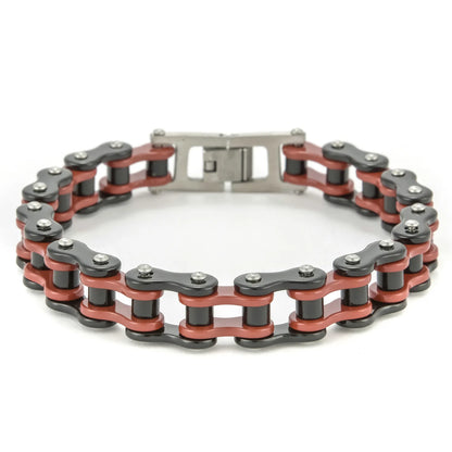 Bicycle Chain Link Bracelet – Punk Biker Style | 5 Designs
