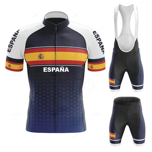 Conjunto de ciclismo Espanha 