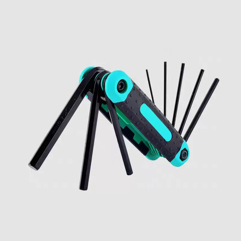 8pcs Portable Folding Socket Wrench Set