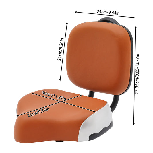 Bicycle Rear Seat with Backrest