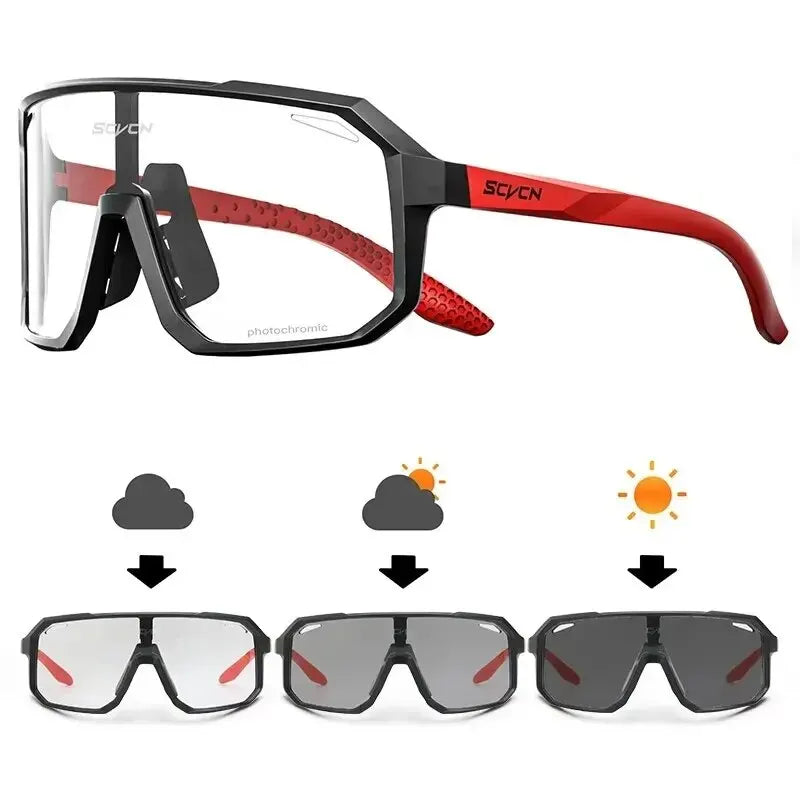 Photochromic Cycling Glasses