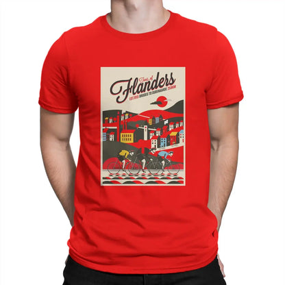 Vintage-Bike-Shirt der Flandern-Rundfahrt