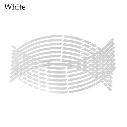1 Set Tire Decals Trim Strips