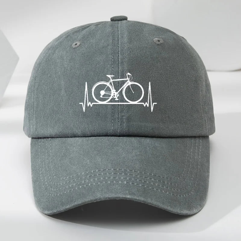Cappello cardiaco in bicicletta