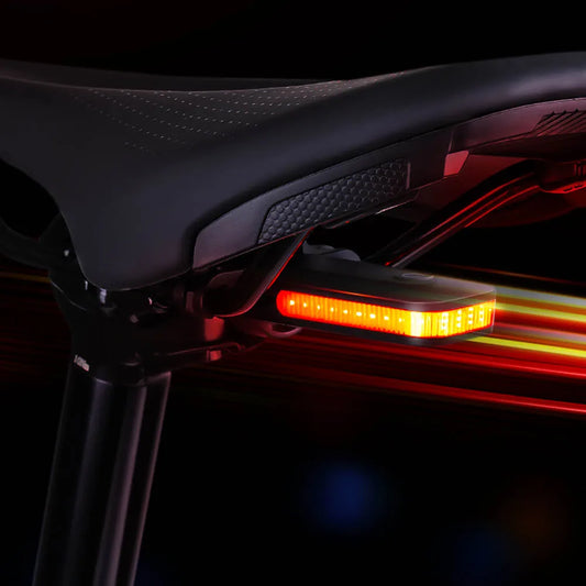 Smart Bike Tail Light – USB-C Rechargeable, Brake Sensor & Auto On/Off