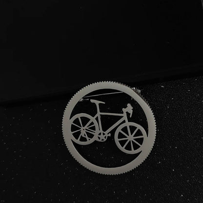 Fashion Bicycle Shape Brooch Men 