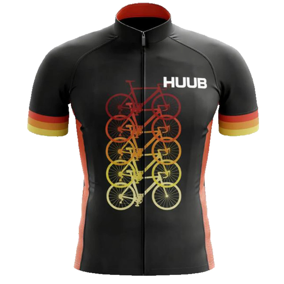 Men’s Long Sleeve Cycling Jersey – Full Zip, Breathable, 12 Designs