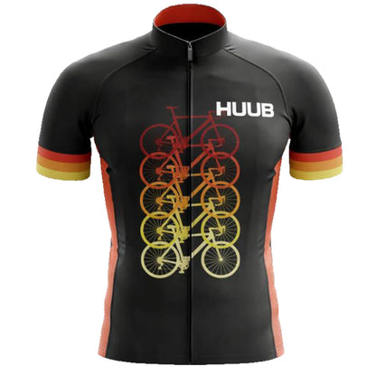 Men’s Long Sleeve Cycling Jersey – Full Zip, Breathable, 12 Designs