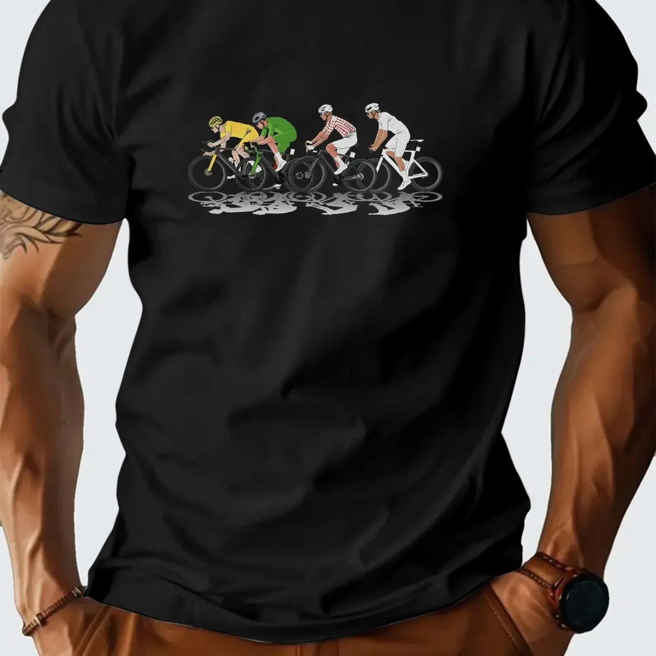 Camiseta Estampada Tour De Francia