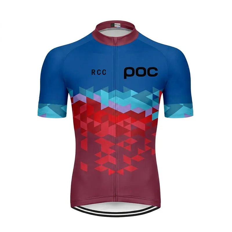 Men’s Short Sleeve Cycling Jersey – Quick-Dry MTB Road Bike
