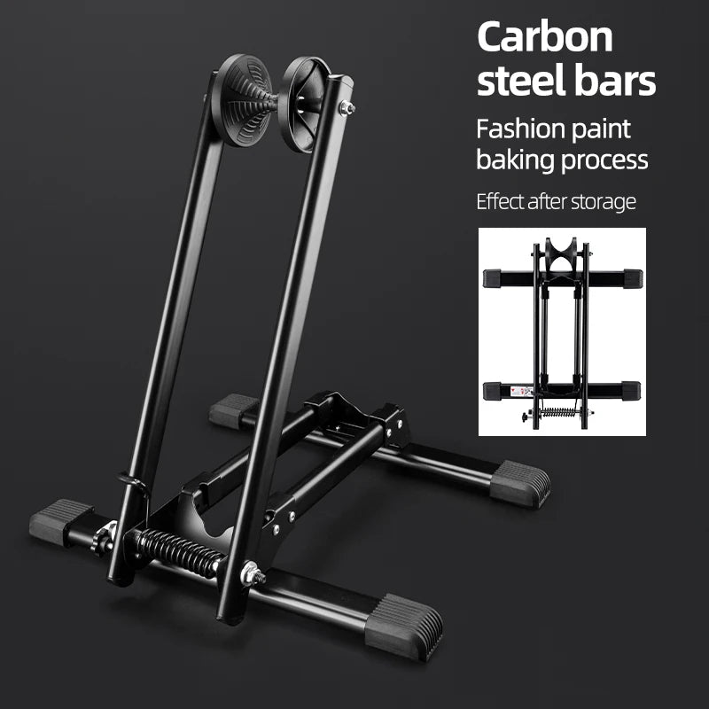 Indoor Bicycle Parking Stand – Floor Storage Rack for Road & MTB