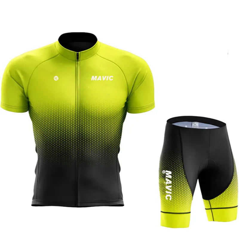 Conjunto de camisa de ciclismo da Suíça 