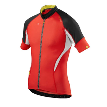 Men’s Cycling Jersey Short Sleeve – Breathable Full Zip Road MTB