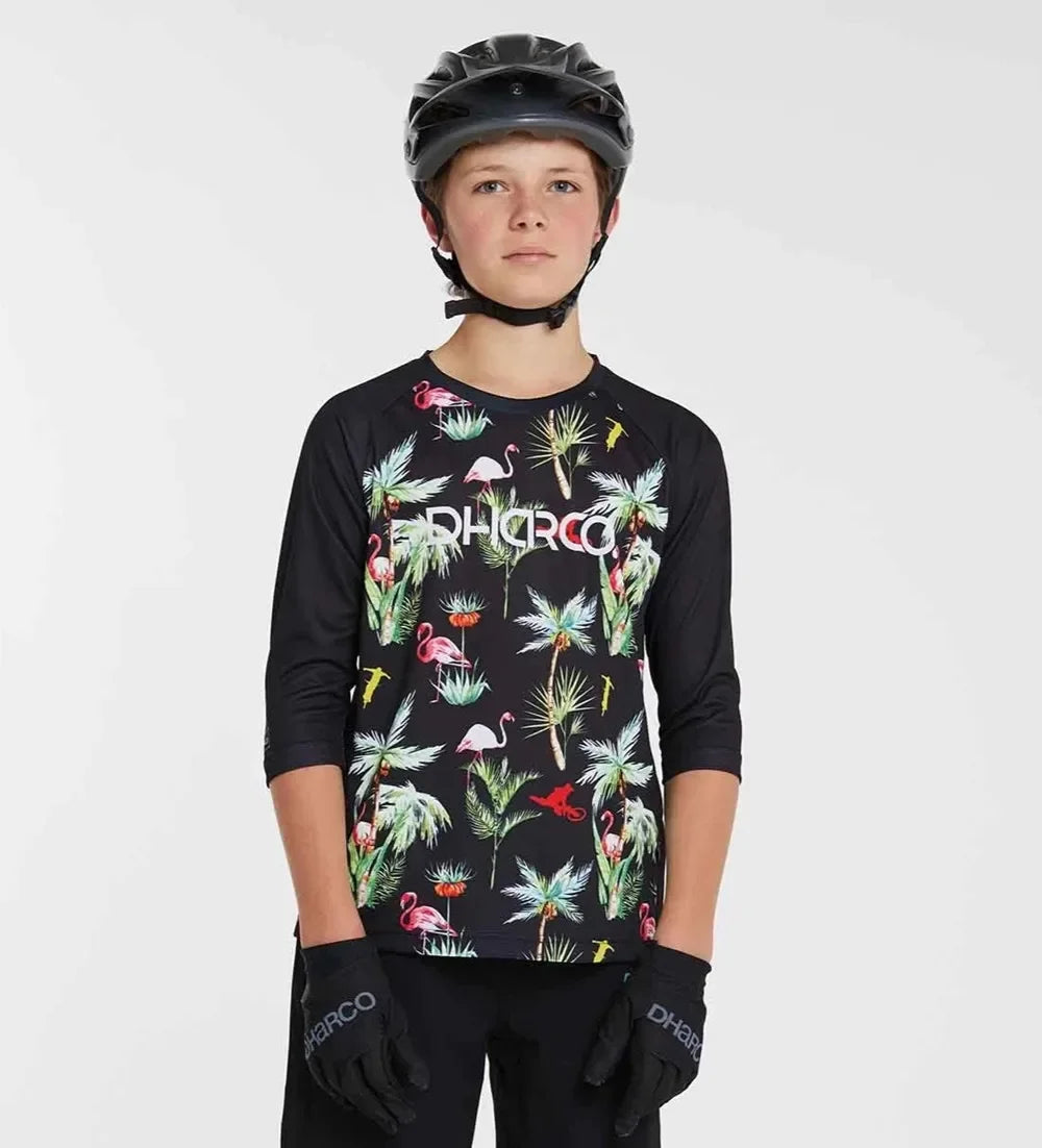 Kids MTB Graphic Jersey – Short Sleeve Pullover | Quick Dry | Ages 4–14