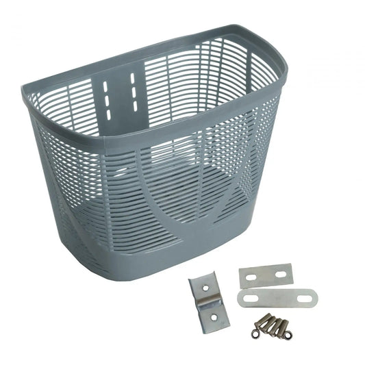 Large Plastic Bike Front Basket – Universal Handlebar Storage