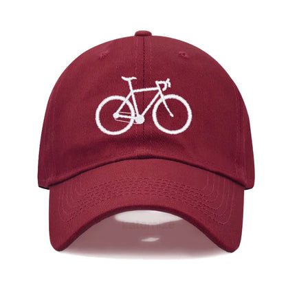 Fahrrad-Baseballmütze aus Baumwolle